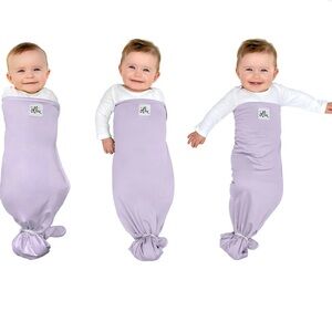 Cozy Lilac Baby Sleep Sack by Etta
